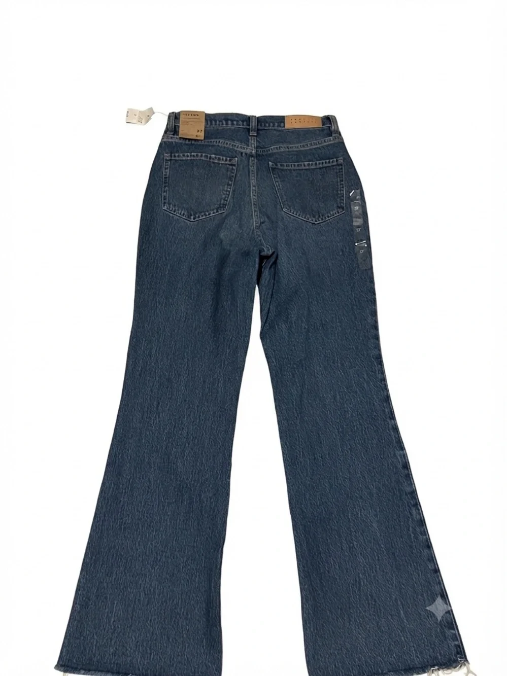 PacSun Dark Blue High-Rise Flare Jeans - Women
